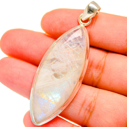 Rainbow Moonstone Pendants handcrafted by Ana Silver Co - PD15334
