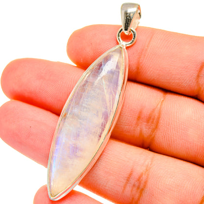 Rainbow Moonstone Pendants handcrafted by Ana Silver Co - PD15336
