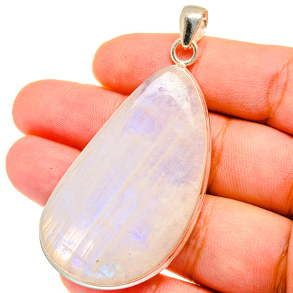 Rainbow Moonstone Pendants handcrafted by Ana Silver Co - PD15339