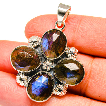 Labradorite Pendants handcrafted by Ana Silver Co - PD15353