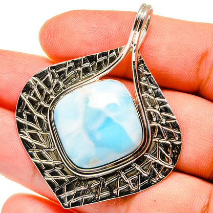 Larimar Pendants handcrafted by Ana Silver Co - PD15361