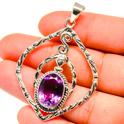 Amethyst Pendants handcrafted by Ana Silver Co - PD15377