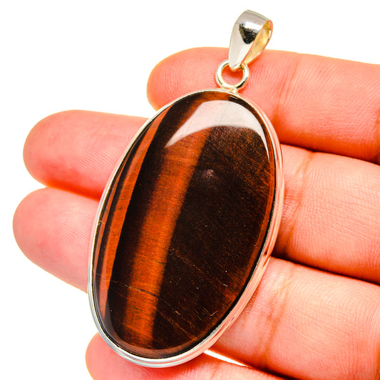 Red Tiger Eye Pendants handcrafted by Ana Silver Co - PD15401