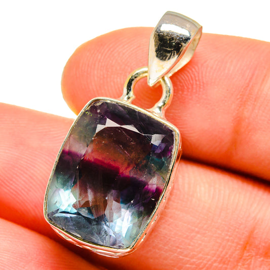 Fluorite Pendants handcrafted by Ana Silver Co - PD15444
