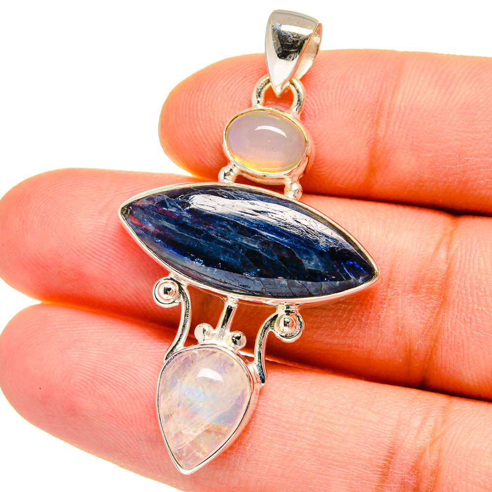 Kyanite Pendants handcrafted by Ana Silver Co - PD15447