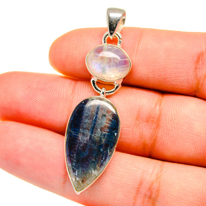 Kyanite Pendants handcrafted by Ana Silver Co - PD15449
