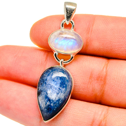 Kyanite Pendants handcrafted by Ana Silver Co - PD15450