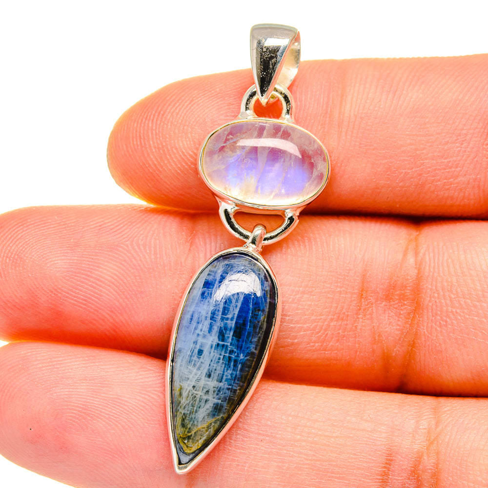 Kyanite Pendants handcrafted by Ana Silver Co - PD15452