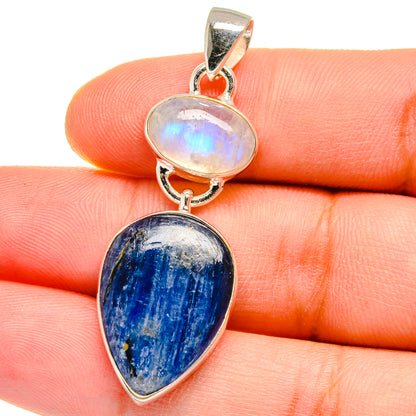 Kyanite Pendants handcrafted by Ana Silver Co - PD15453