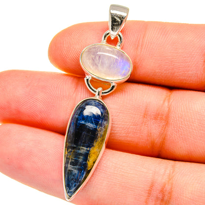 Kyanite Pendants handcrafted by Ana Silver Co - PD15454