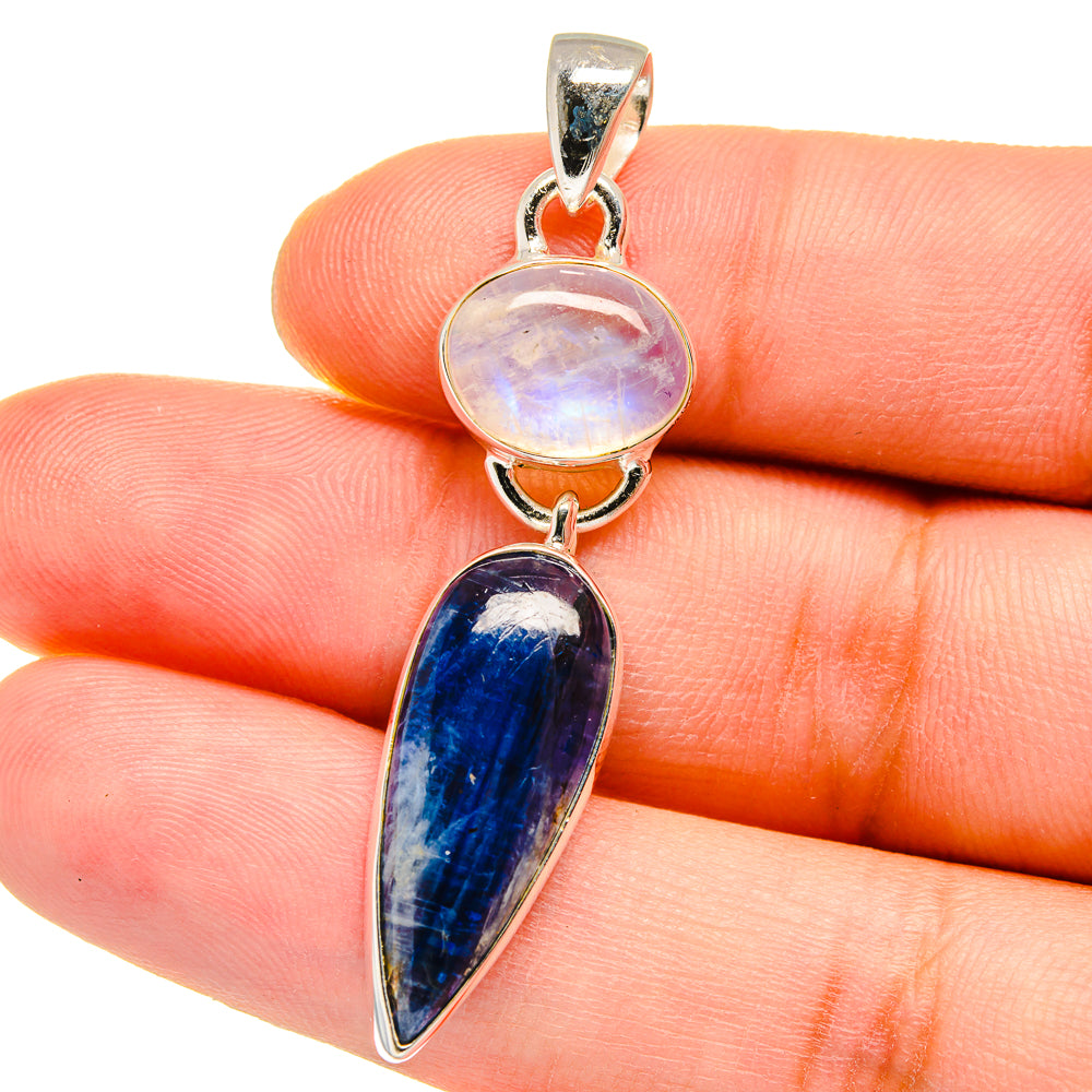 Kyanite Pendants handcrafted by Ana Silver Co - PD15456