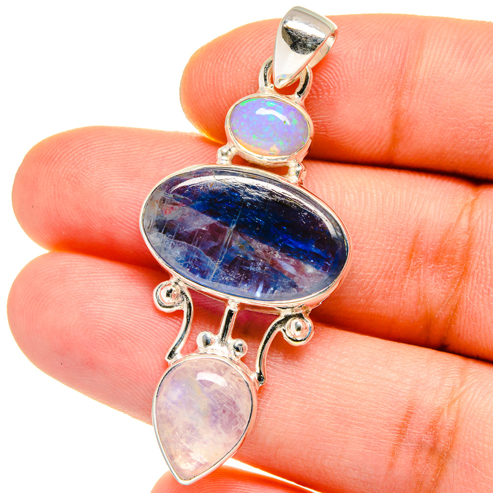 Kyanite Pendants handcrafted by Ana Silver Co - PD15458
