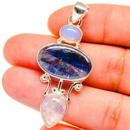 Kyanite Pendants handcrafted by Ana Silver Co - PD15458