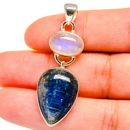 Kyanite Pendants handcrafted by Ana Silver Co - PD15459
