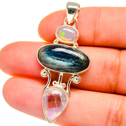 Kyanite Pendants handcrafted by Ana Silver Co - PD15461