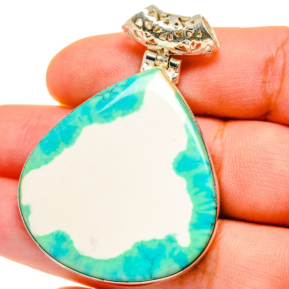 Howlite Pendants handcrafted by Ana Silver Co - PD15478