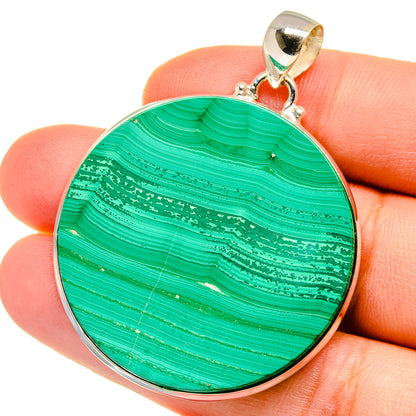 Malachite Pendants handcrafted by Ana Silver Co - PD15482