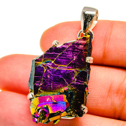 Titanium Sunshine Druzy Pendants handcrafted by Ana Silver Co - PD15492