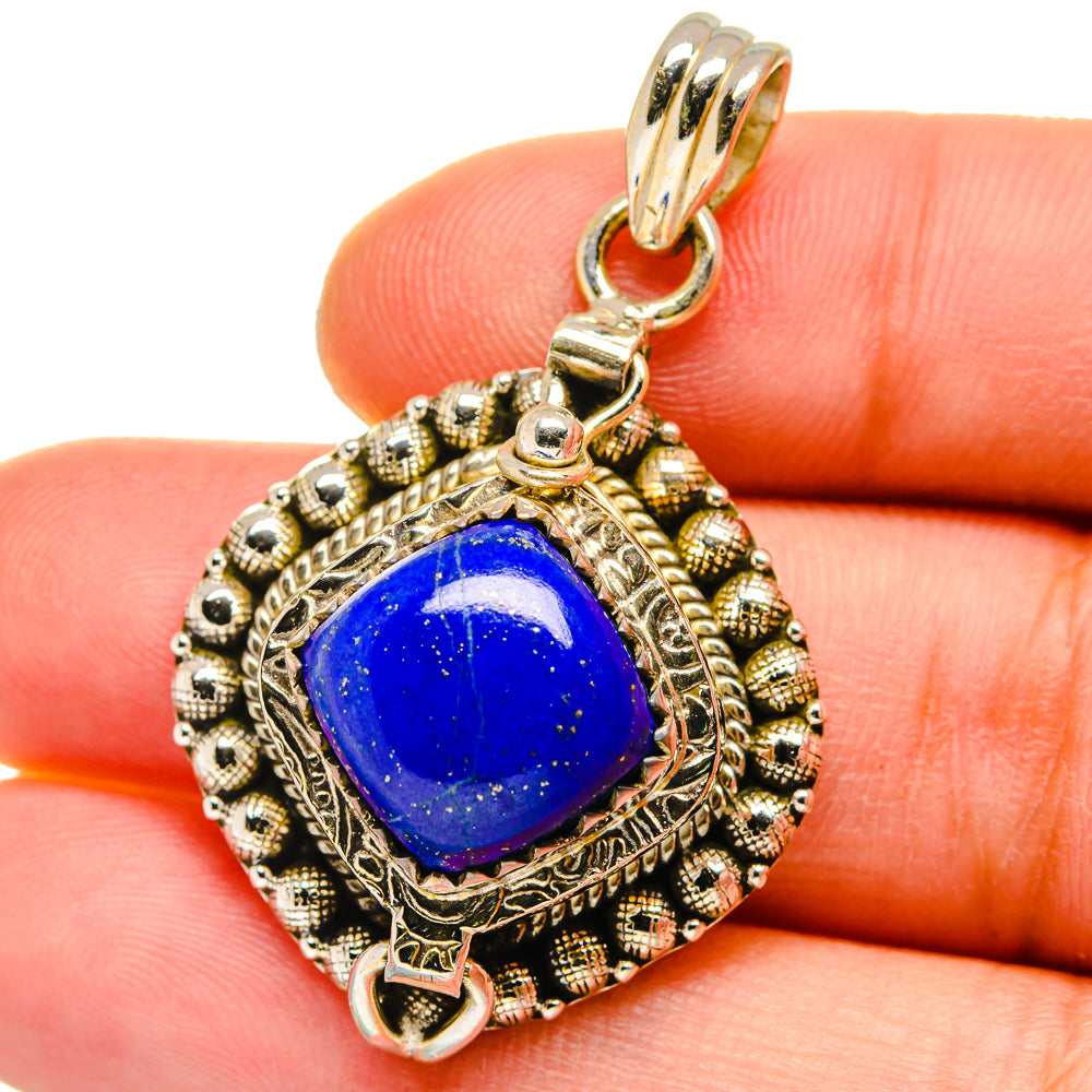 Lapis Lazuli Pendants handcrafted by Ana Silver Co - PD15506