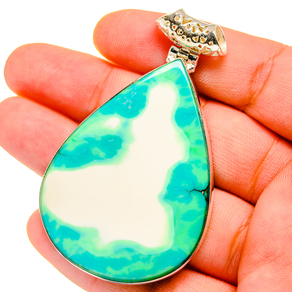 Blue Howlite Pendants handcrafted by Ana Silver Co - PD15544