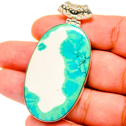 Blue Howlite Pendants handcrafted by Ana Silver Co - PD15545