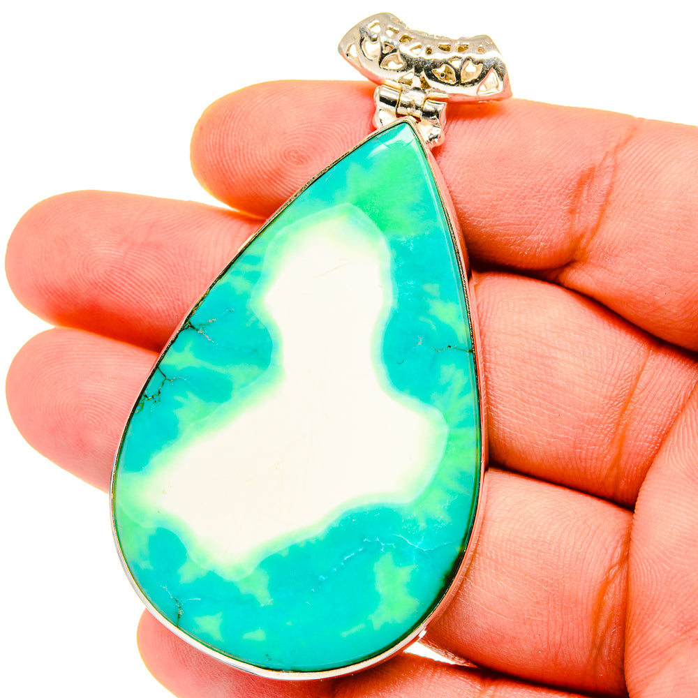 Blue Howlite Pendants handcrafted by Ana Silver Co - PD15546