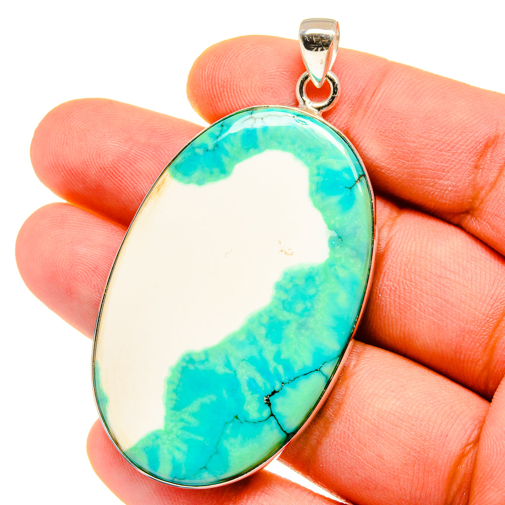 Blue Howlite Pendants handcrafted by Ana Silver Co - PD15547