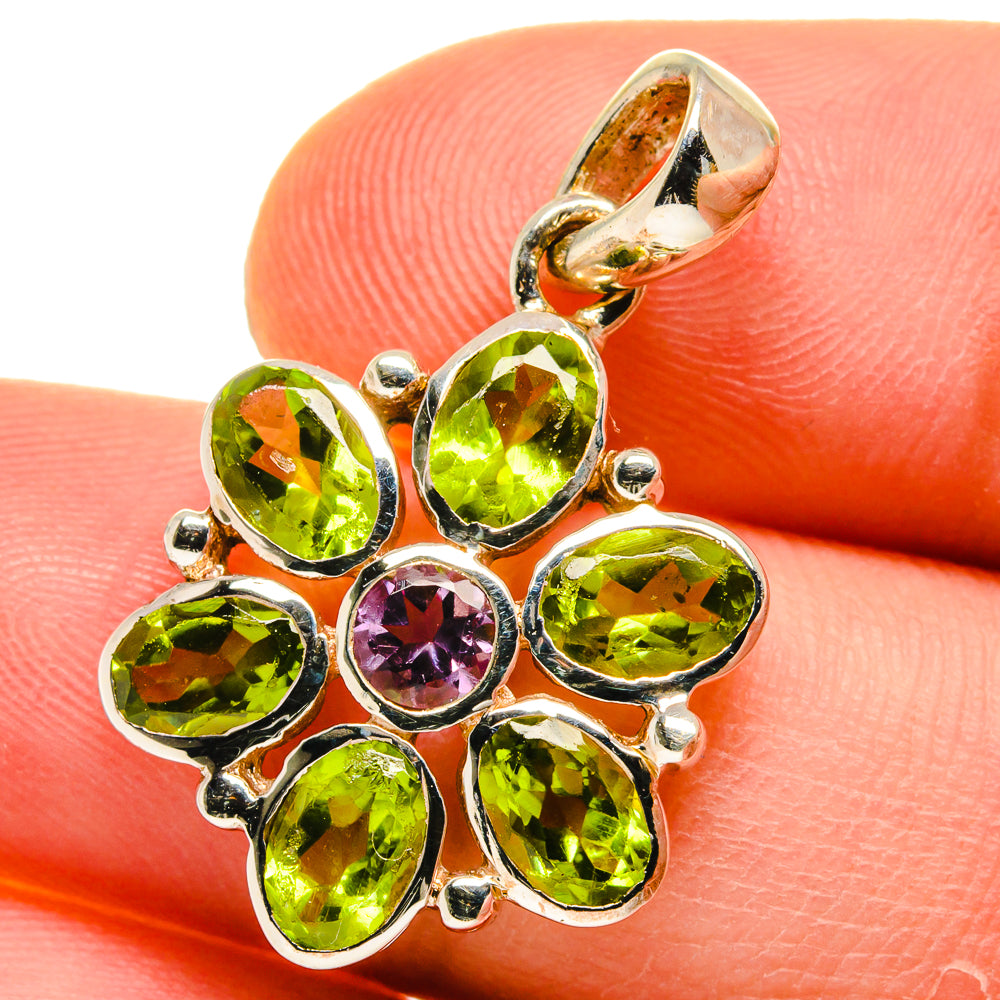 Peridot Pendants handcrafted by Ana Silver Co - PD15557