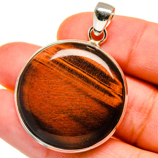 Red Tiger Eye Pendants handcrafted by Ana Silver Co - PD15559
