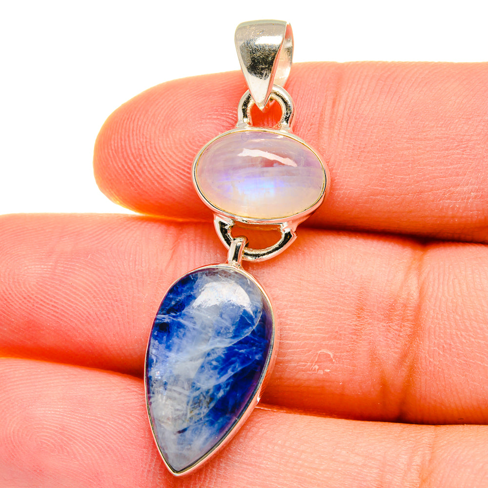 Kyanite Pendants handcrafted by Ana Silver Co - PD15563