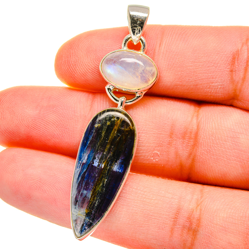 Kyanite Pendants handcrafted by Ana Silver Co - PD15564