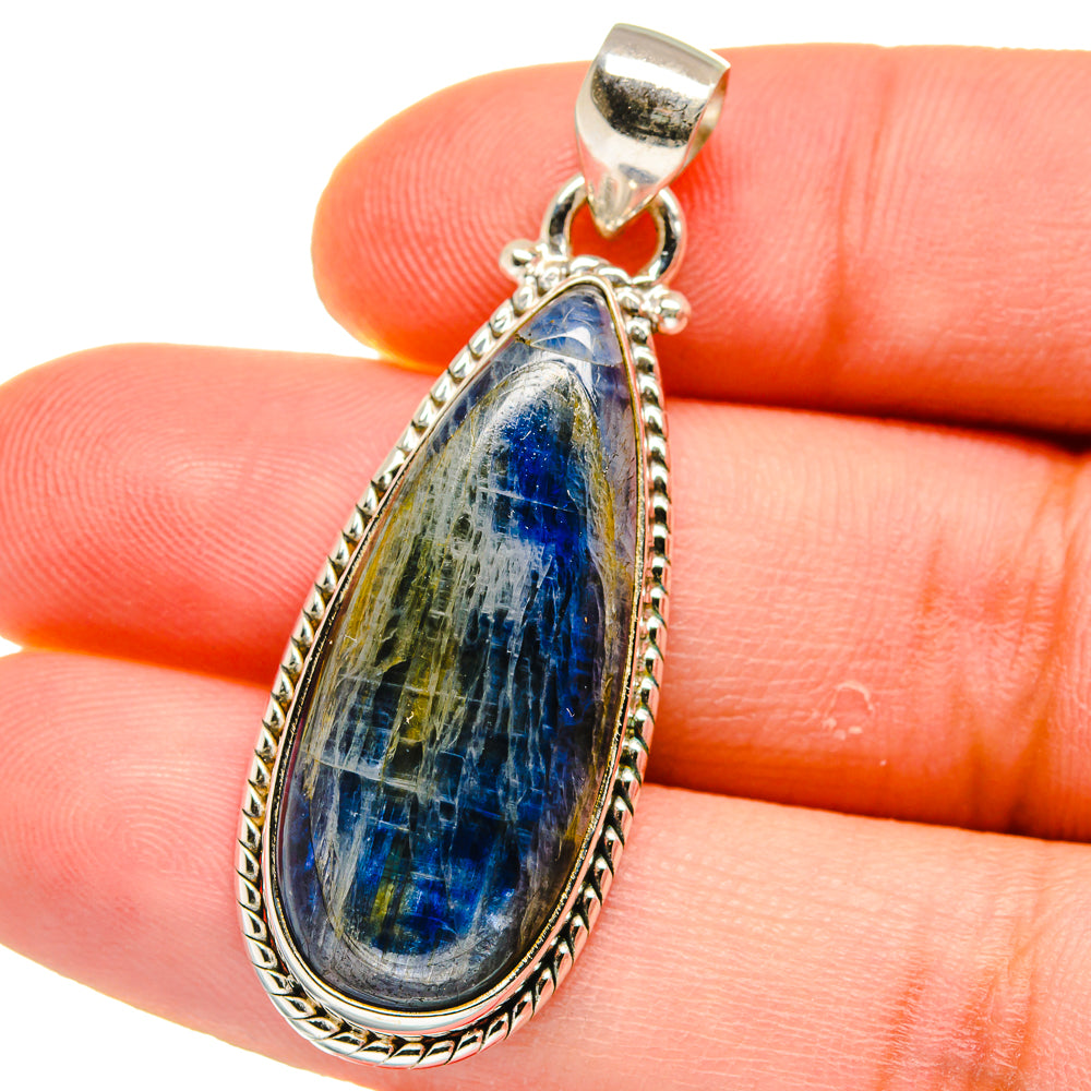 Kyanite Pendants handcrafted by Ana Silver Co - PD15566