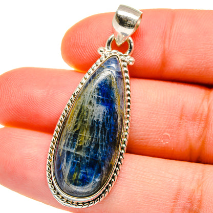 Kyanite Pendants handcrafted by Ana Silver Co - PD15566