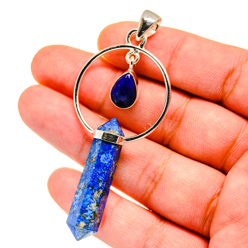 Lapis Lazuli Pendants handcrafted by Ana Silver Co - PD15568
