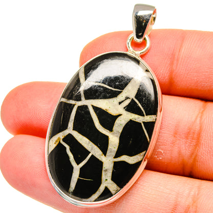 Septarian Geode Pendants handcrafted by Ana Silver Co - PD15595