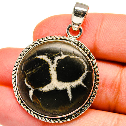 Septarian Geode Pendants handcrafted by Ana Silver Co - PD15596