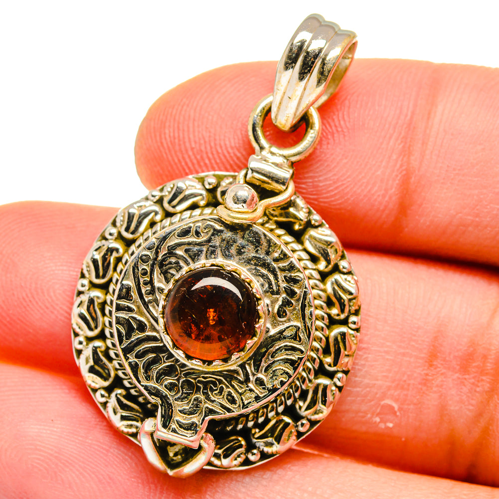 Garnet Pendants handcrafted by Ana Silver Co - PD15613