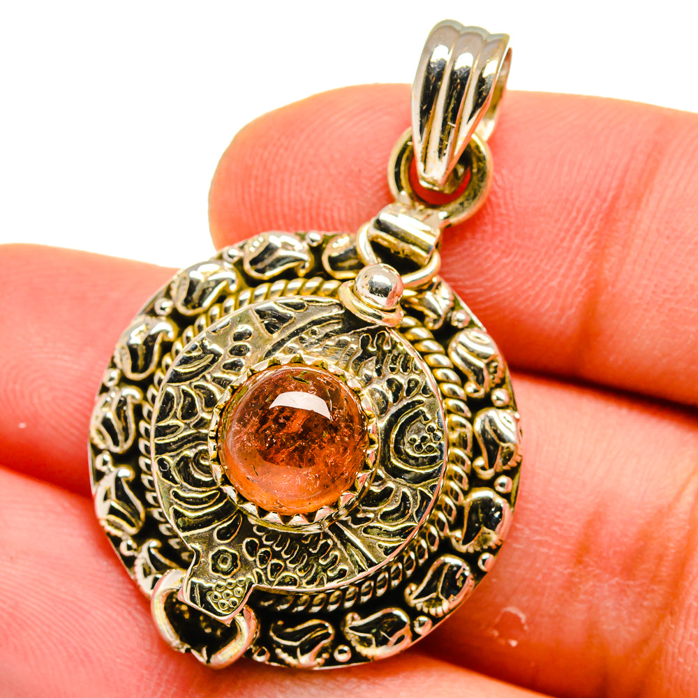 Sunstone Pendants handcrafted by Ana Silver Co - PD15616