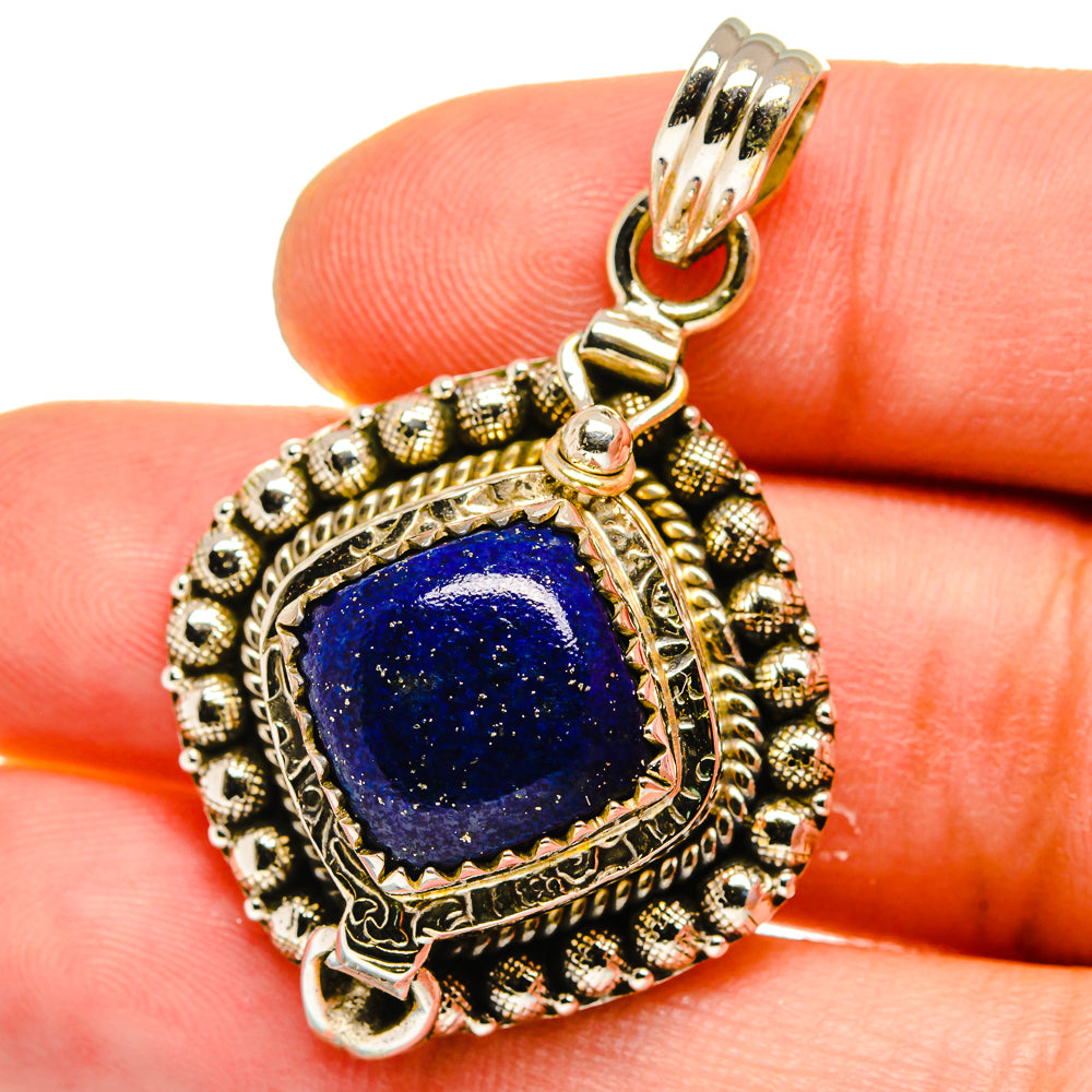 Lapis Lazuli Pendants handcrafted by Ana Silver Co - PD15636