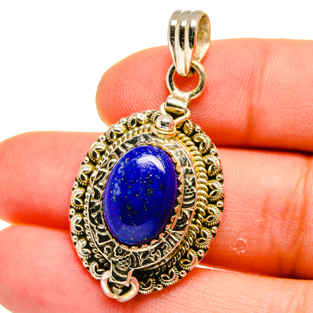 Lapis Lazuli Pendants handcrafted by Ana Silver Co - PD15640