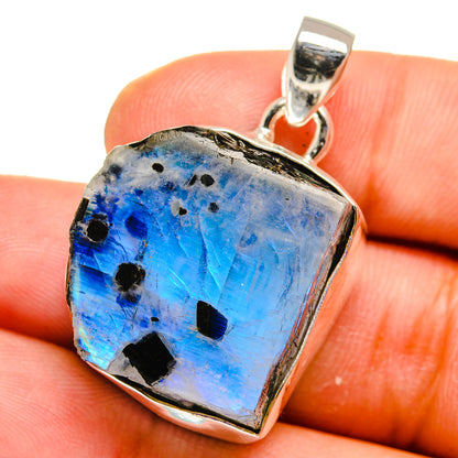 Rainbow Moonstone Pendants handcrafted by Ana Silver Co - PD15644