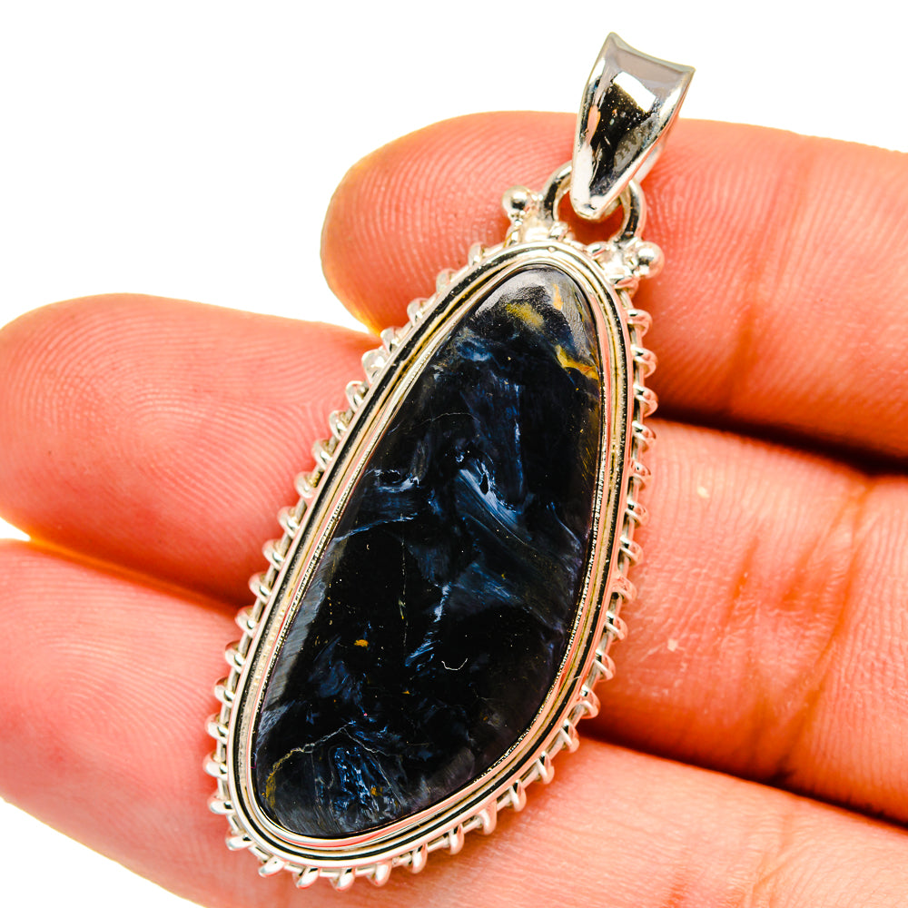 Pietersite Pendants handcrafted by Ana Silver Co - PD15656
