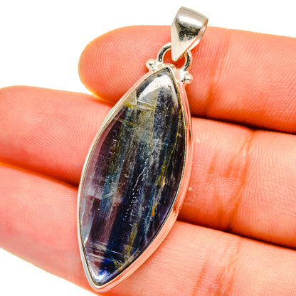 Kyanite Pendants handcrafted by Ana Silver Co - PD15657