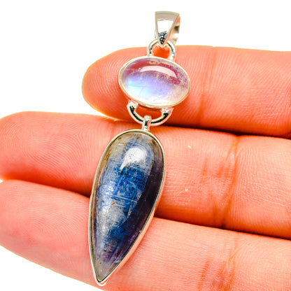 Kyanite Pendants handcrafted by Ana Silver Co - PD15658