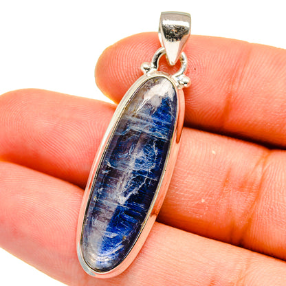 Kyanite Pendants handcrafted by Ana Silver Co - PD15659