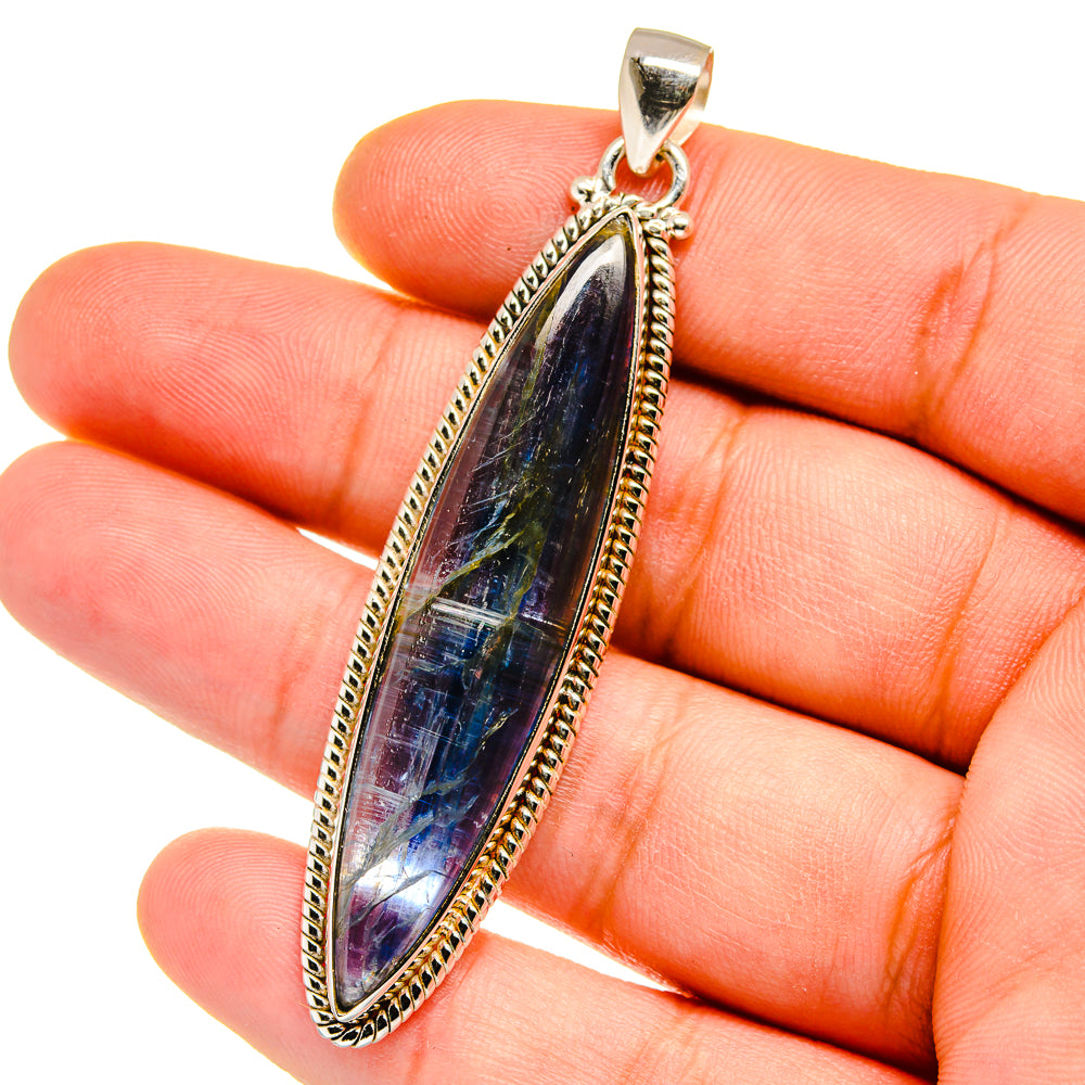 Kyanite Pendants handcrafted by Ana Silver Co - PD15661