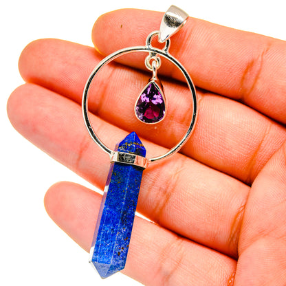 Lapis Lazuli Pendants handcrafted by Ana Silver Co - PD15663
