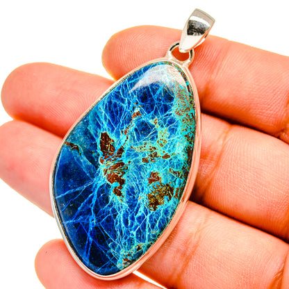 Shattuckite Pendants handcrafted by Ana Silver Co - PD15666