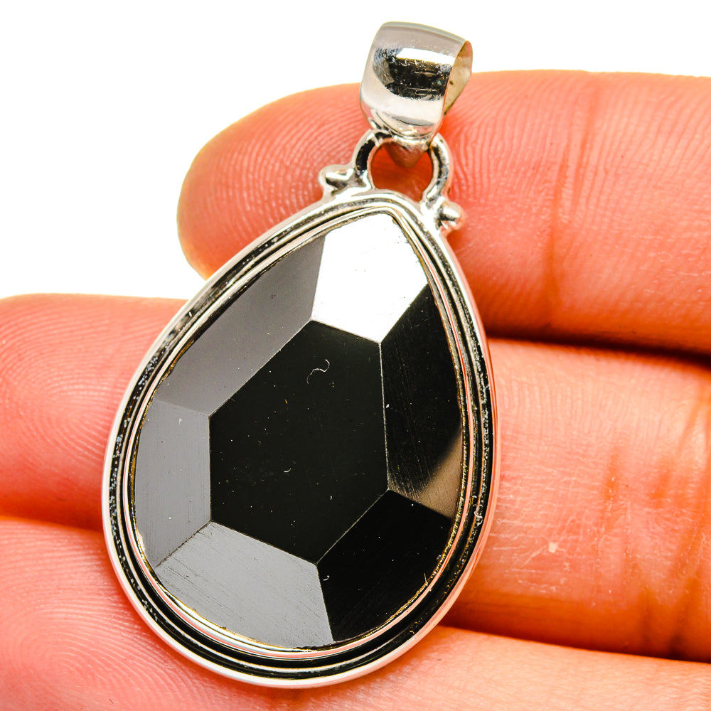 Hematite Pendants handcrafted by Ana Silver Co - PD15699