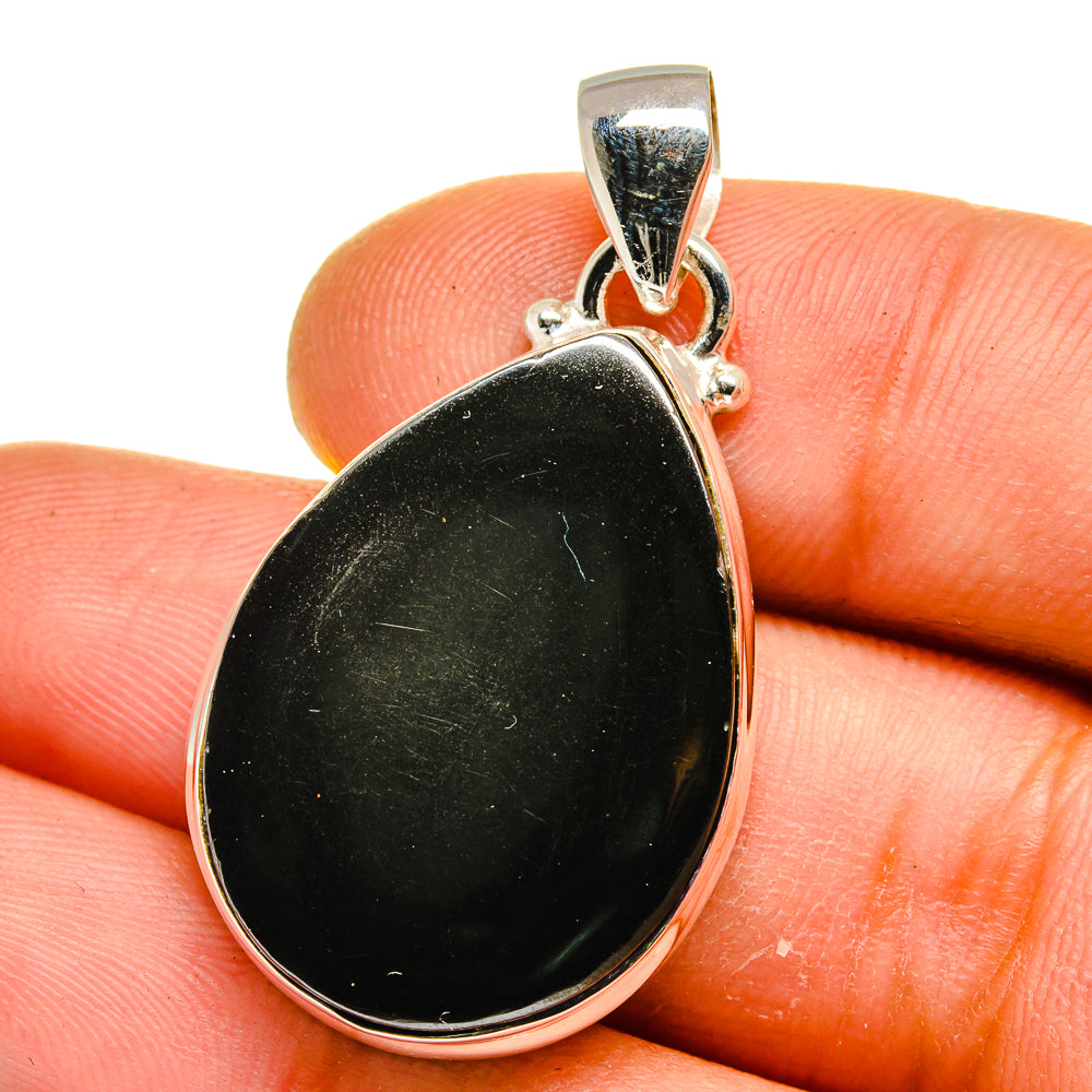 Black Onyx Pendants handcrafted by Ana Silver Co - PD15703